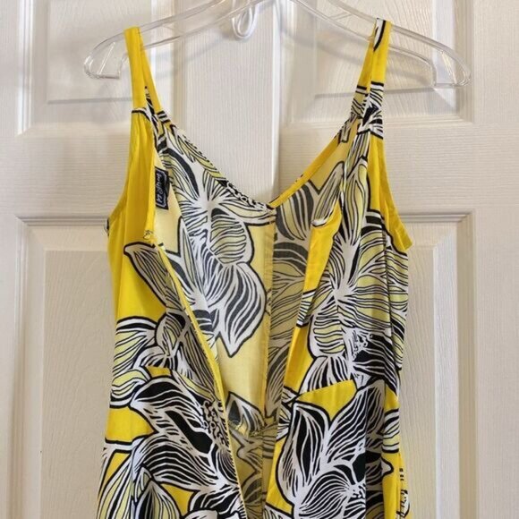 New Ivy Street Asymmetrical Legs Spaghetti Straps Jumpsuit - Picture 6 of 9